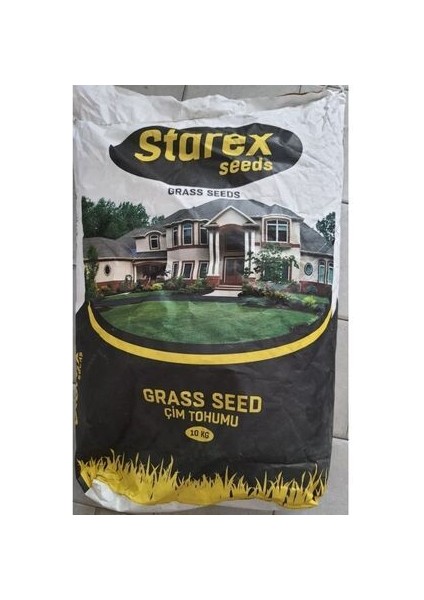 Çim Tohumu Ithal 6li Karışım Starex Grass Seed 6-M Mix 1 kg Dayanıklı Tamir Çimi