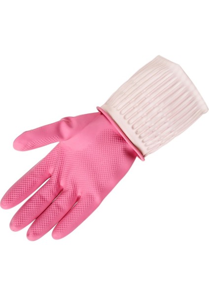 Pembe Tarzı M Boyutu Lateks Temizlik Eldiveni Mutfak Eldiveni Ince Su Geçirmez Bulaşık Eldiveni Ev Eldiveni 1 Çift Evde Bulaşık Yıkama Çamaşır Eldiveni (Yurt Dışından) modelleri