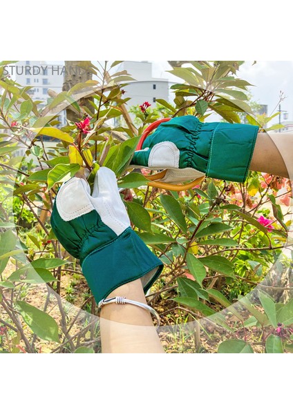 C Tarzı Çocuk Inek Derisi Koruyucu Eldiven Dayanıklı Su Geçirmez Bahçe Eldiveni Isırma Kesme Bahçe Dış Mekan Koruma Toz Geçirmez Eldivenler (Yurt Dışından) fırsatları