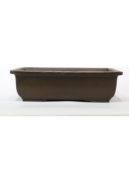 Köşeli Bonsai Saksısı Japon No.1-Sırsız (35CM)