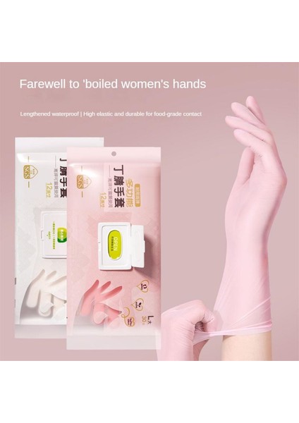 (Pembe 30)M 30 Adet Stili Su Geçirmez Mutfak Bulaşık Yıkama Çok Fonksiyonlu Ev Işleri Eldiveni Sgs Sertifikasyonuyla Gıda ile Doğrudan Temas Edilebilir (Yurt Dışından) modelleri