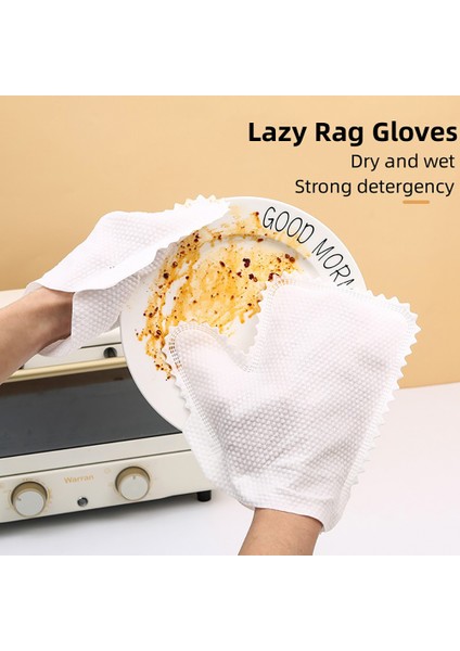 10 Adet Tarzı Pcs Tembel Temizlik Bez Eldiven Ev Toz Alma Tek Kullanımlık Olmayan Dokunmamış Kumaş Temizlik Araçları Islak ve Kuru Çift Kullanımlı Bez (Yurt Dışından) fırsatları