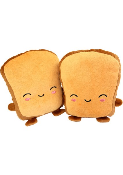 Bir Stil Sevimli Panda Tost Şekilli USB Isıtıcı Eldiven Karikatür Parmaksız El Isıtıcıları Kış Eldiven Yeni Yıl Hediyesi (Yurt Dışından)