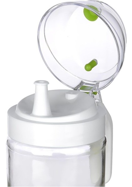 Plastik Damlatmaz Kapaklı Oilcon Yağlık 660ML Beyaz KC-345 modelleri