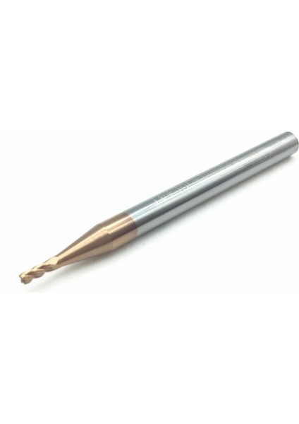 Karbür Uç Frezesi Kesici Alaşım Kaplama 1 Adet 2R0.5X50LX4T Tungsten Çelik End Mill Kesme Aleti Cnc Makine Freze 2R0.5X44X50-4F fiyatları