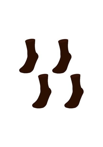 Organic Socks 4 Adet Bambu Erkek Çorap