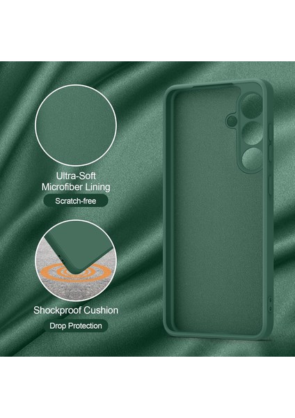 Samsung Galaxy S23 Fe Kılıf Yüksek Kalite Silikon Kamera Korumalı Içi Kadife Lansman Kapak modelleri