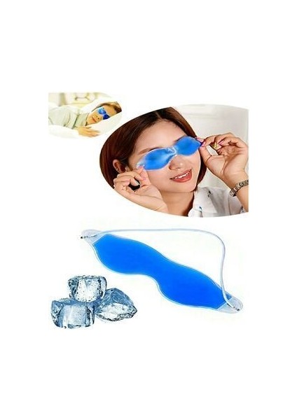Jel Buz Göz Maskesi-Göz Altı Torbası Şişlik Giderici Uyku Bandı modelleri