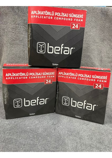 Befar Pasta Cila Süngeri (Aplikatörlü) (Beyaz) 1 Adet fiyatları