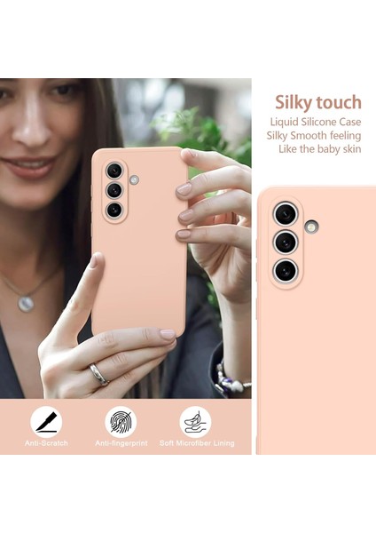 Samsung Galaxy S23 Fe Kılıf Yüksek Kalite Silikon Kamera Korumalı Içi Kadife Lansman Kapak indirimleri