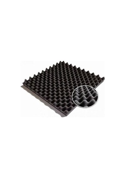 Akustik Ses Yalıtımı Yumurta Sünger 50 Dns 25MM 50X50 cm