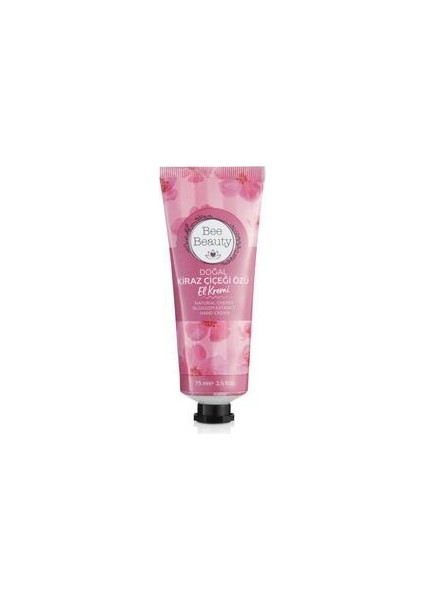 Doğal Kiraz Çiçeği Özü El Kremi 75 ml