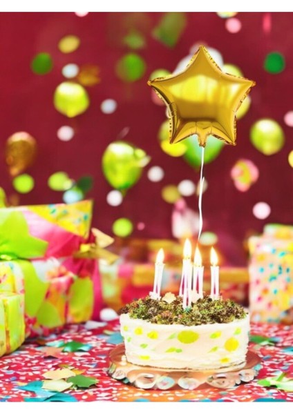 Gold Yıldız Folyo Balon - Doğum Günü Parti ve Eğlenceli Etkinlikler Için fiyatları