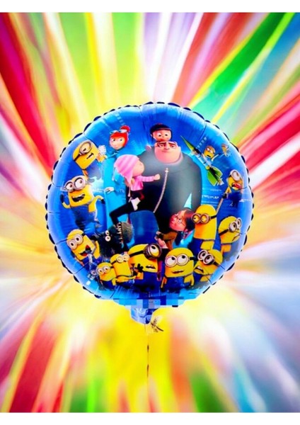 Minionlar Tasarımlı Folyo Balon - Doğum Günü Parti ve Eğlenceli Etkinlikler Için