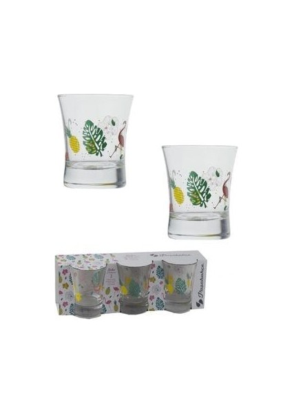 420014 3 Lü Su Bardağı Aloha 1106490