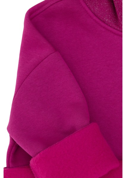 Kız Çocuk Fuşya Sweatshirt 50290706-VR023