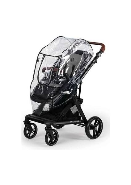 Fermuarlı Bebek Arabası Yağmurluğu Siyah modelleri