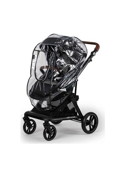 Fermuarlı Bebek Arabası Yağmurluğu Siyah fırsatları