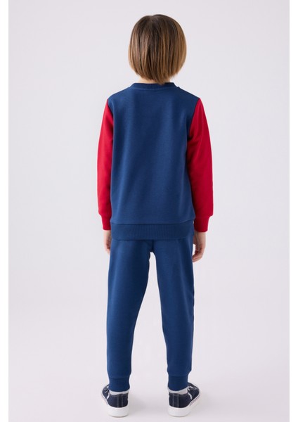 Erkek Çocuk Indigo Pijama Takım 50299486-VR028 fırsatları