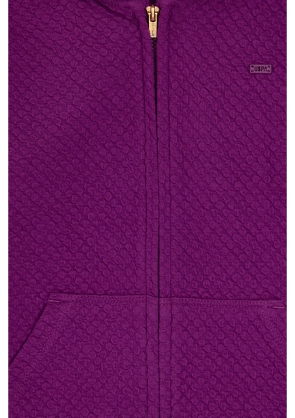 Kız Çocuk Menekşe Sweatshirt 50290724-VR037