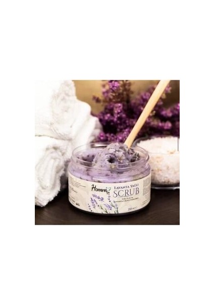 Lavanta Yağlı Bitki Tanecikli Scrub 250 ml