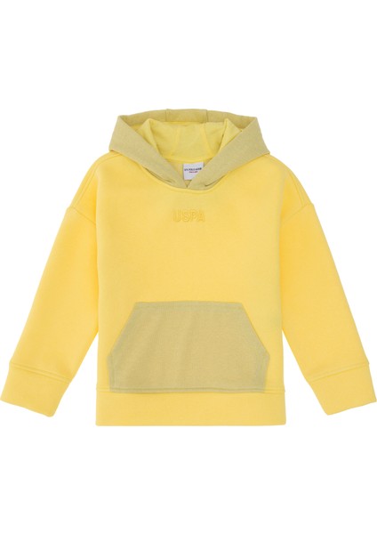 Kız Çocuk Sarı Sweatshirt 50290706-VR044