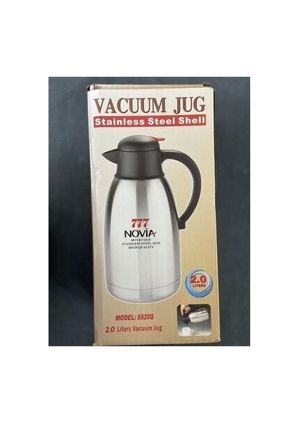 Novia 777 Çelik Termos 2 Litre fırsatları