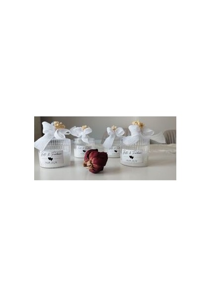 Özel Tasarım Nişan Söz Nikah Dügün Hediyelik Kristal Kapaklı Şekerlik Mum modelleri