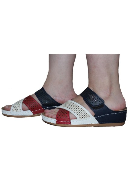 Kadın Sandalet Terlik Yazlık Düz Topuk Hafif ve Rahat Kullanım İçin Tasarlandı
