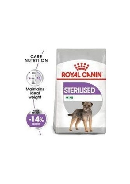 Mini Sterilised Küçük Irk Yetişkin Kısır Köpek Maması 3kg