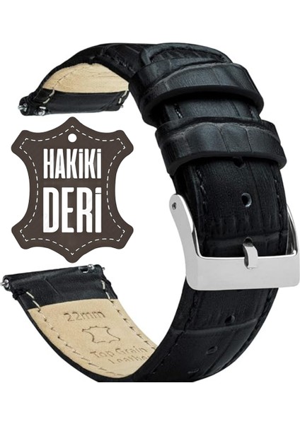 Online Kordon Hakiki Deri Saat Kordonu Kayışı 4 Renk Seçenekli