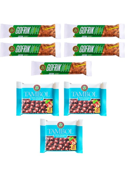 Gofrik 33 gr 5 Adet + Tambol Fındıklı 77 gr 3 Adet