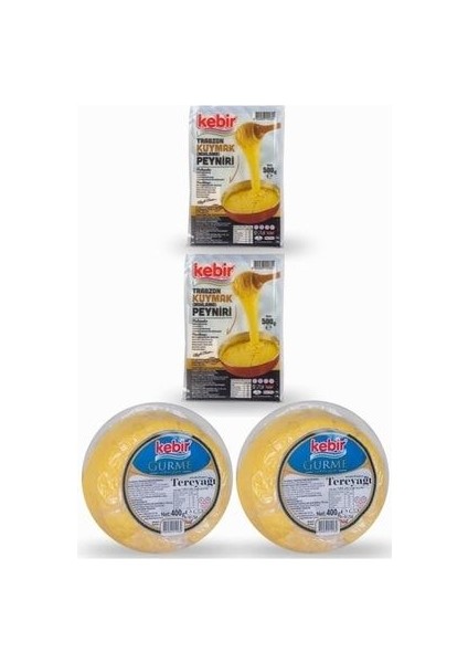 Gurme Tereyağı ( 2 x 400 gr ) + Kuymak Peyniri ( 2 x 500 gr )