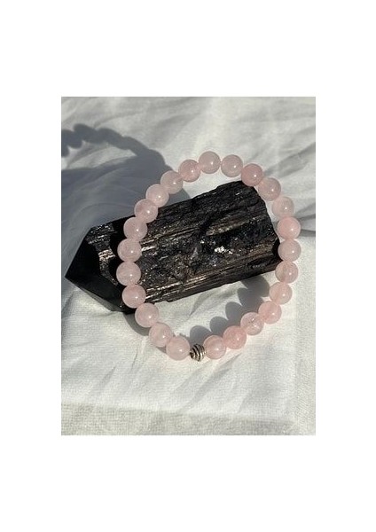 Pembe Kuvars Bileklik