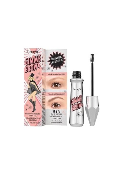 Gimme Brow+ Hacim Verici Kaş Jeli Shade 5 Cool Black Brown 3gr fiyatları