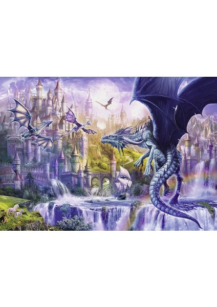 1000 Parça The Castle Of The Dragons Puzzle