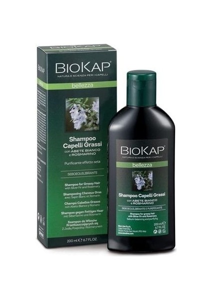 Yağlı Saçlar Için Şampuan 200ML