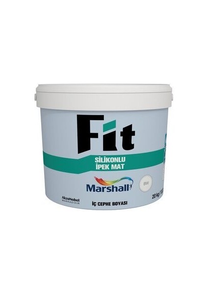Fit Silikonlu İpek Mat Silinebilir İç Cephe Duvar Boyası Renk; Kum Beji 3,5kg