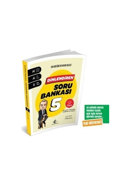 Ekertest Yayınları 5. Sınıf Din Kültürü Dinlendiren Soru Bankası (Izzet Eker) 2024