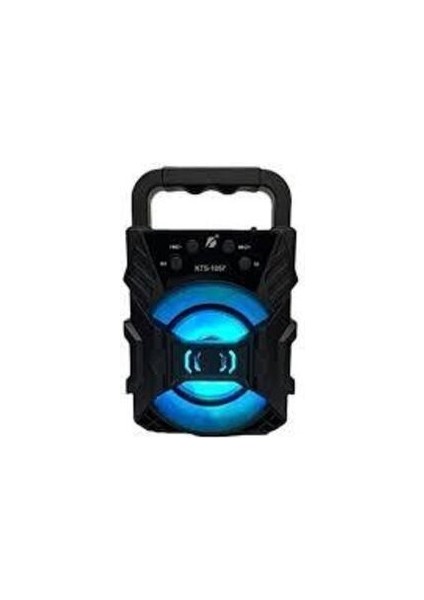 1057 Fm Radyolu Mini Taşınabilir Müzik Çalar Kutusu Bluetooth'lu Ses Bombası