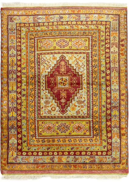 Alaz Geometrik Desenli Dazkırı Halı 131 x 165 cm