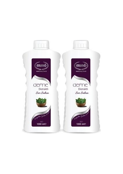Defne Ekstraktlı Sıvı Sabun 1000 ml 2 Adet