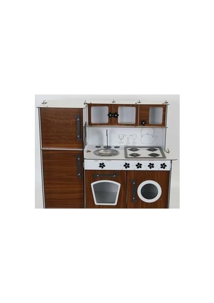 Ahşap Oyuncak Mutfak Buzdolaplı fırsatları