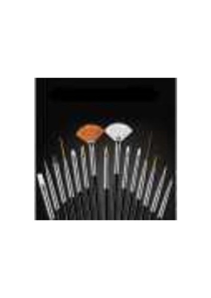 Resim Art,sanat,makyaj,tezhip,için Akrilik Boya,guaj Boyama Fırça Seti (15 Adet ) Beyaz fiyatları