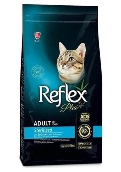 Reflex Plus Adult Somonlu Kısırlaştırılmış Kedi Maması 1.5 Kg+500 Gr Hediyeli