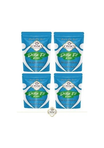 Osso Detox Fit Kahve 4X100GR