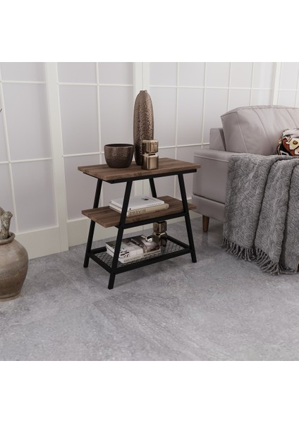 Marla Yan Sehpa Kahverengi