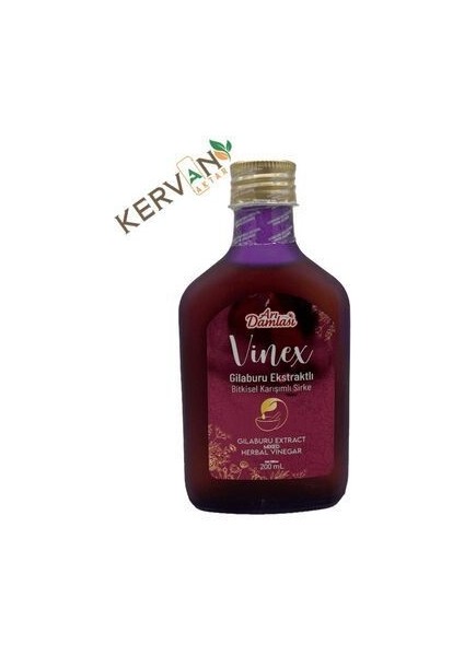 Gilaburu Ekstraktlı Bitkisel Karışımlı Sirke 200 ml