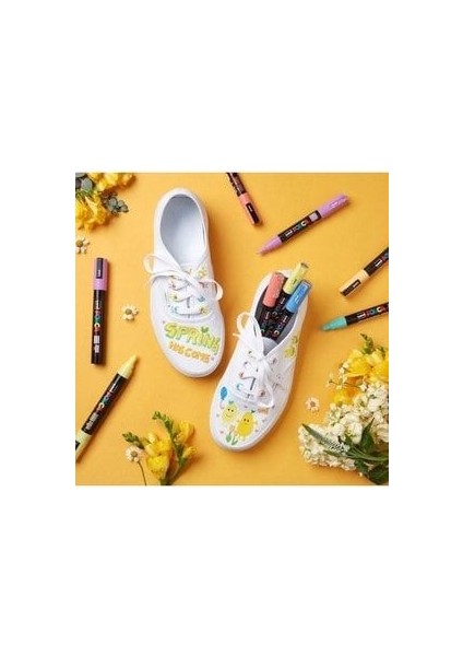 Posca Marker Pc-3m 0.9-1.3 mm Boyama Markörü 20'li Set modelleri