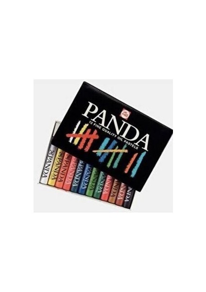 Panda 12’li Yağlı Pastel Boya
